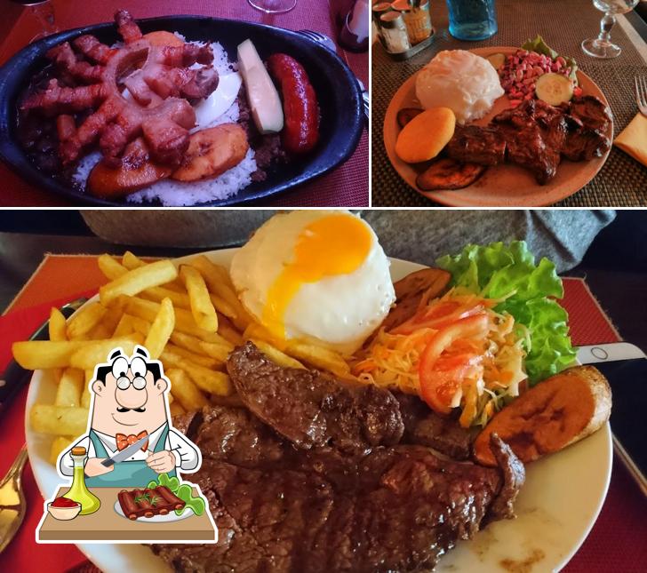 El Juanchito sert des plats à base de viande
