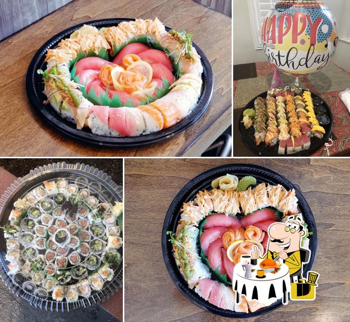 Hamachi Sushi Express in La Habra Restaurant menu and reviews
