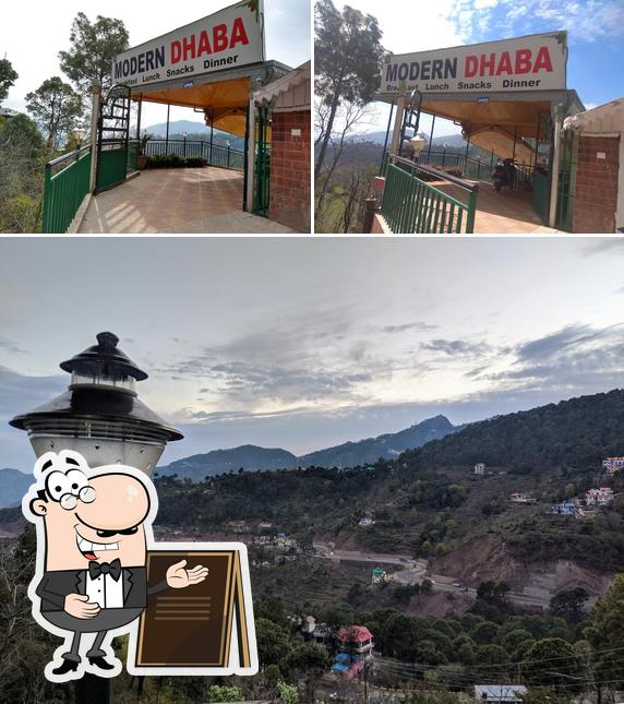 Check out how Modern Dhaba looks outside