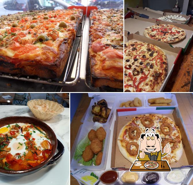 Commandez de nombreux types de pizzas