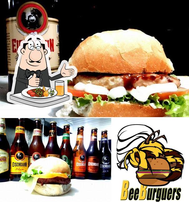 Comida em BeeBurguers