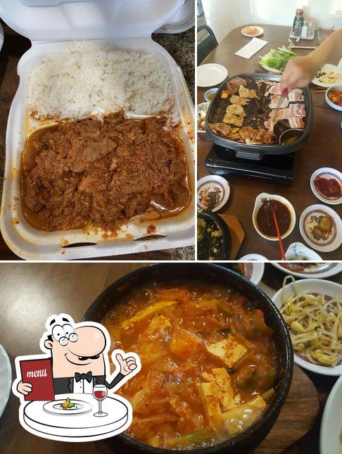 Food at SV Home Korean Restaurant