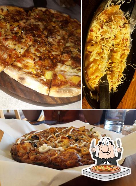 Try out various types of pizza