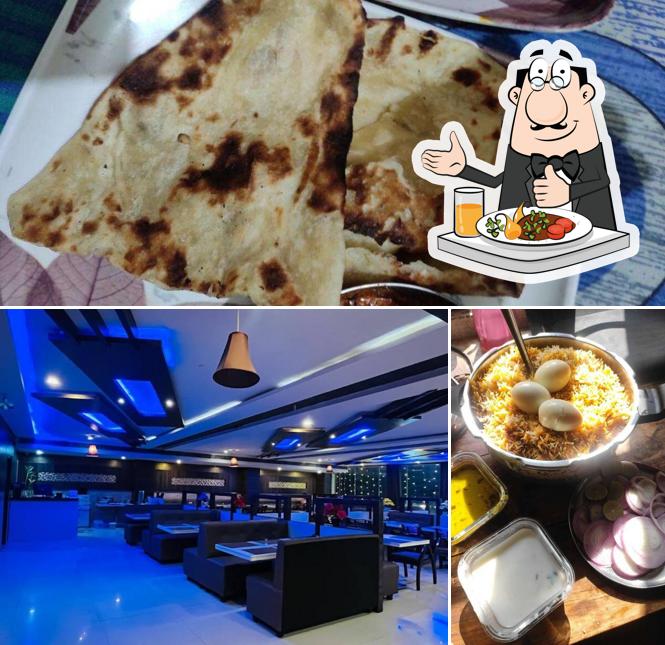 Grand Pakwaan Restaurant is distinguished by food and interior