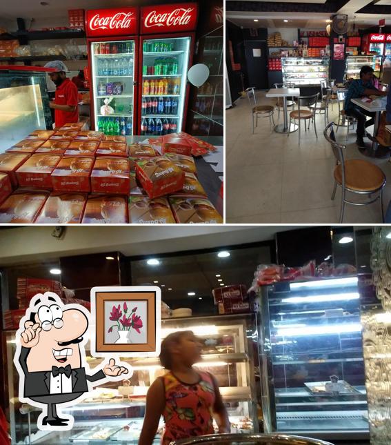 Take a seat at one of the tables at KS Bakers