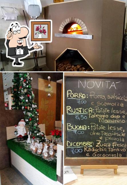 Gli interni di Pizzeria Trinità