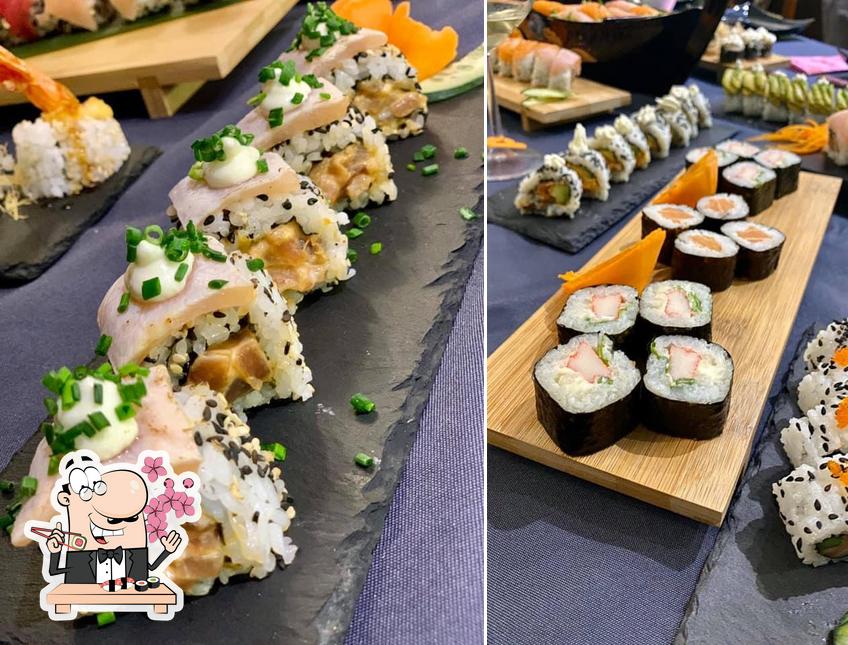 Ordina le varie opzioni di sushi