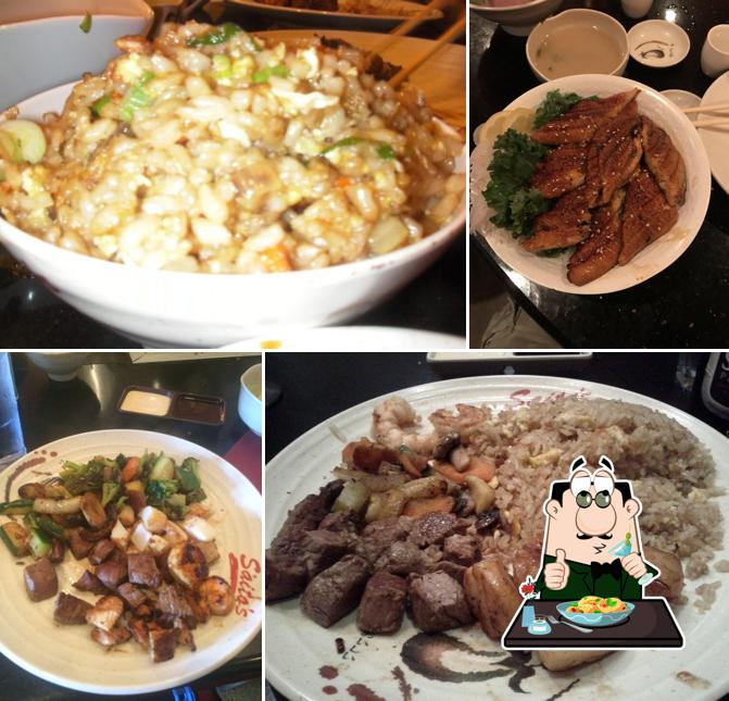 Meals at Saito's Japanese Steakhouse