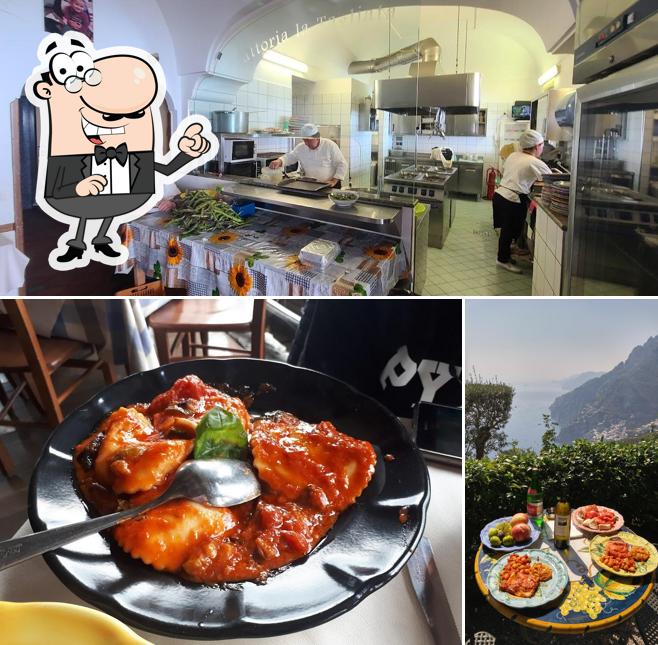Gli interni di La Tagliata
