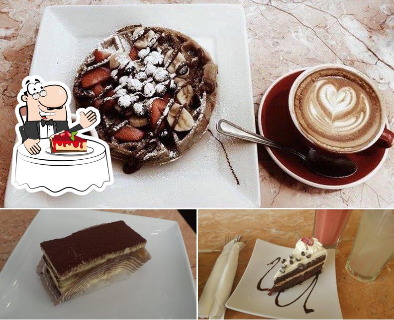 Leone Café provides a variety of desserts
