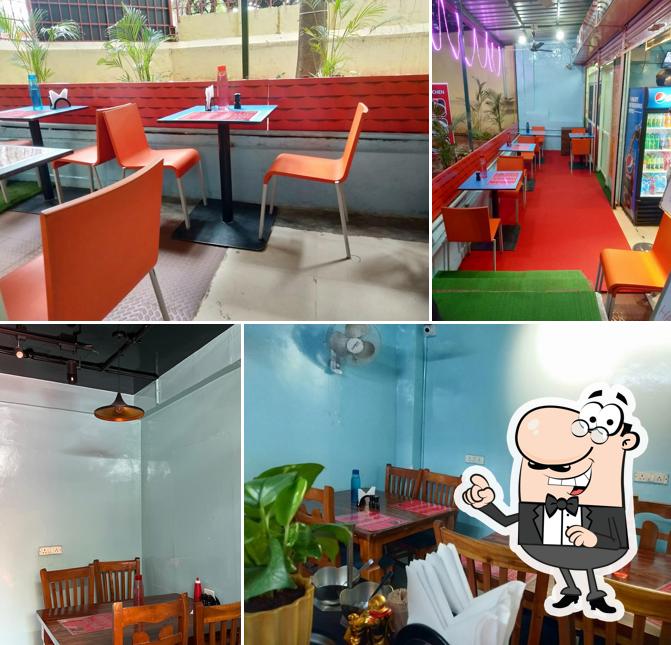 The interior of Desi Chinese kitchen Murgeshpalya