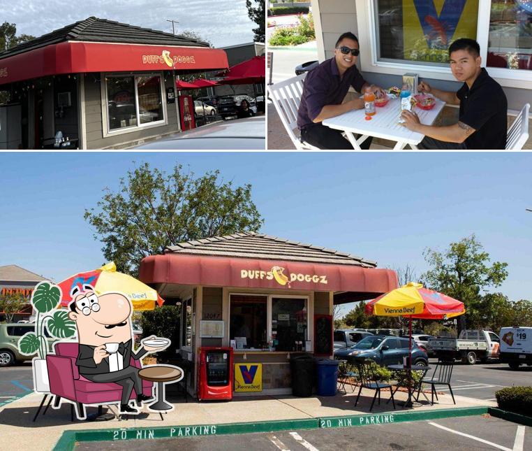The interior of Duff's Doggz