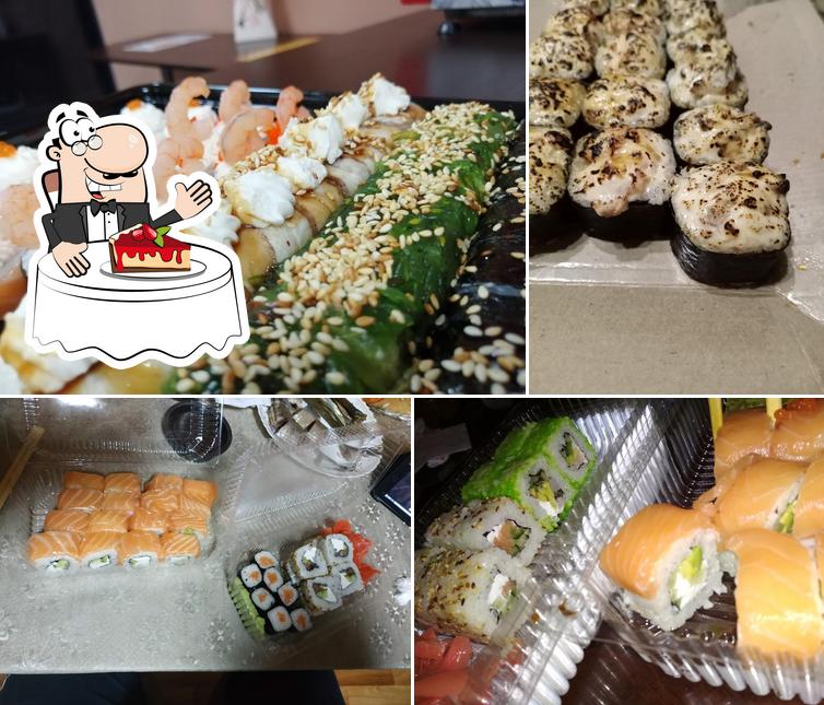 Sushi Dnepr bietet eine Mehrzahl von Süßspeisen