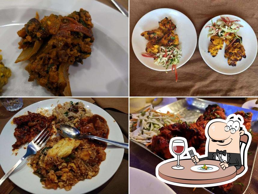 Food at Riviera Restaurant