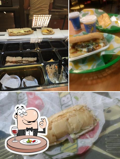 Comida em Subway