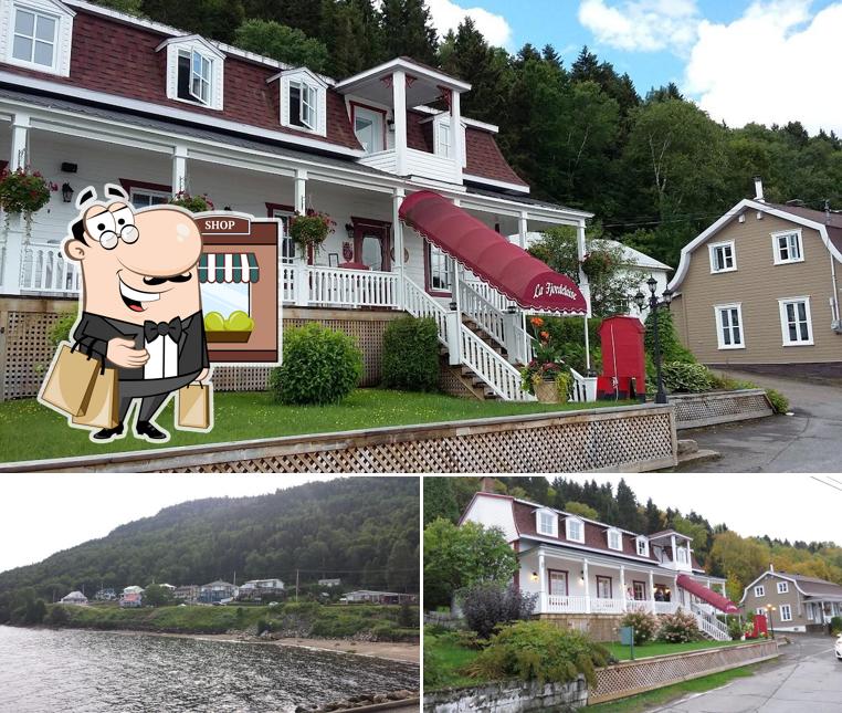 L'extérieur de Auberge La Fjordelaise