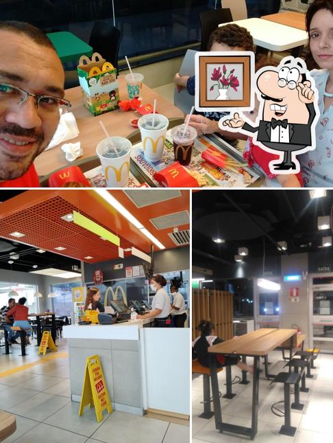 Veja imagens do interior do McDonald's Fernão Dias Contagem