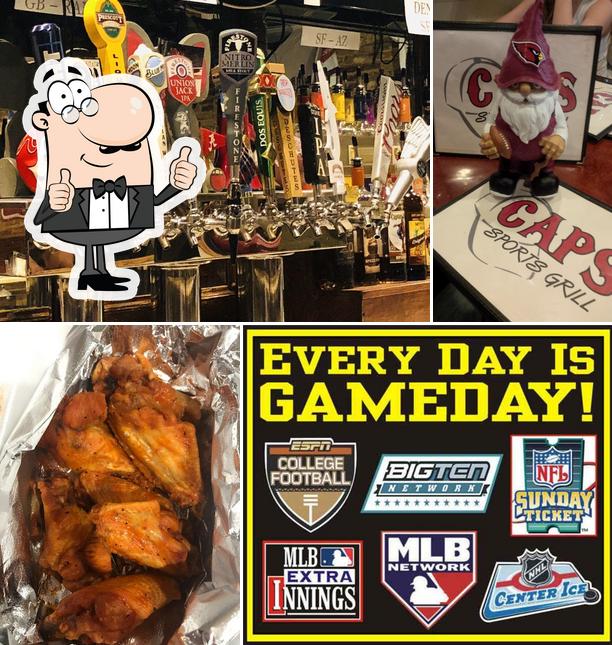CAPS Sports Grill in Phoenix Restaurant menu and reviews