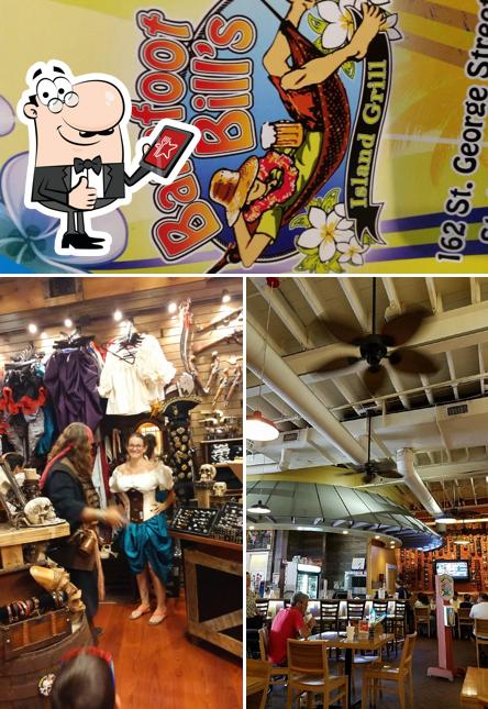 Barefoot Bill's Island Grill in St. Augustine Restaurant menu and reviews