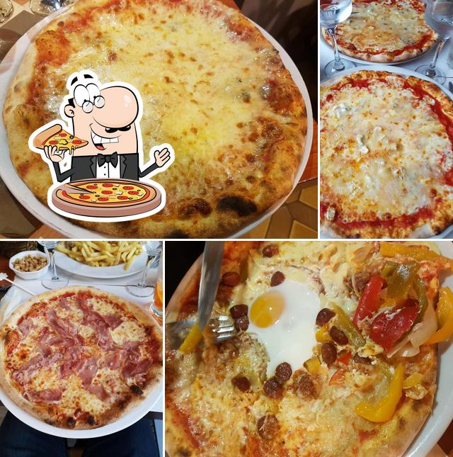 Choisissez des pizzas à Don Luigi