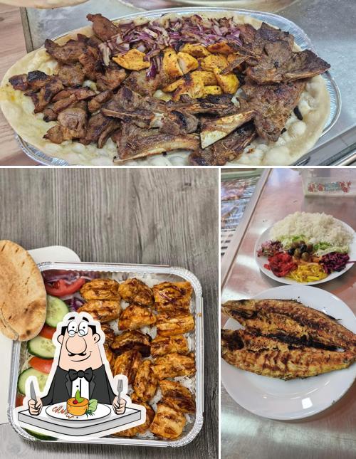 Meals at King Grill & Shawarma