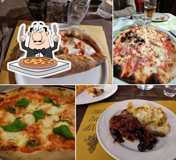 Prenditi tra le molte varianti di pizza