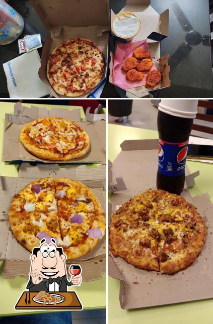 Order pizza at Domino's Pizza