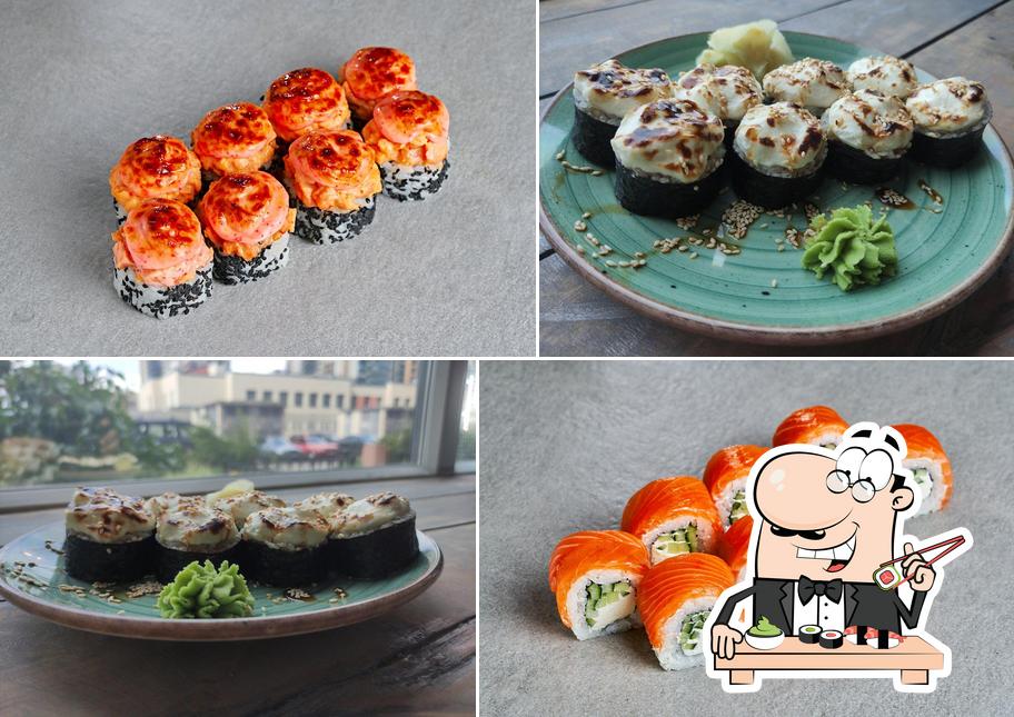 В "Kimi food" подают суши и роллы