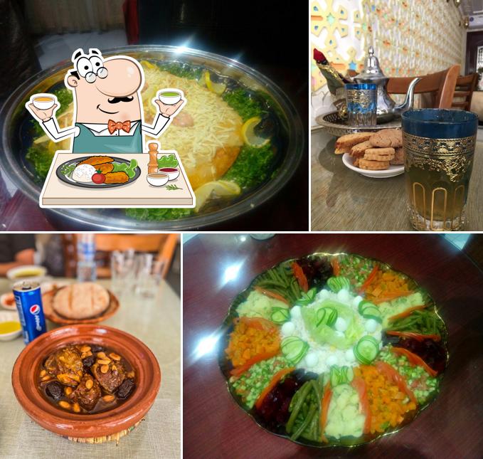 Meals at Moroccan Taste Restaurant