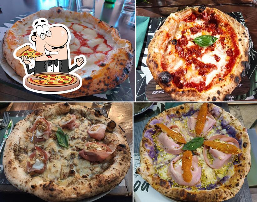 A Pizzeria Wood, puoi ordinare una bella pizza