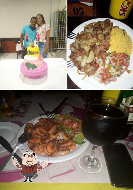 Comida em Barraca Beer