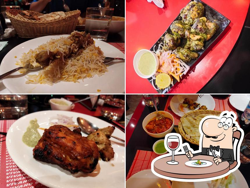 Food at Vivano Grill