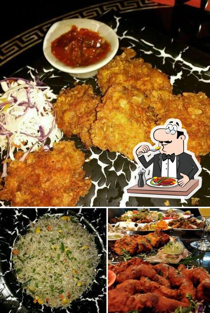 Food at Club Boudoir