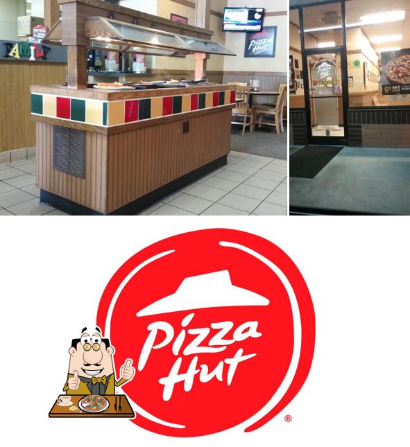 At Pizza Hut, you can enjoy pizza