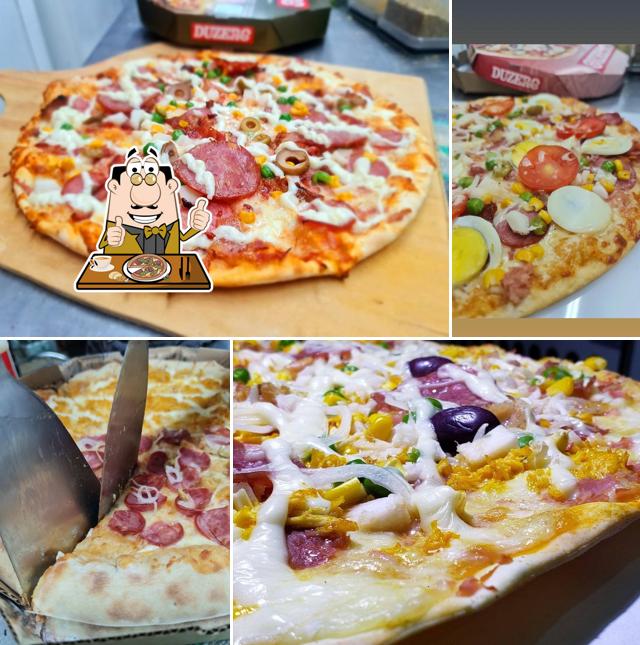 Escolha pizza no Duzero Delivery Food