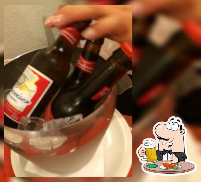Beiruti Comida Arabe offerece uma variedade de cervejas