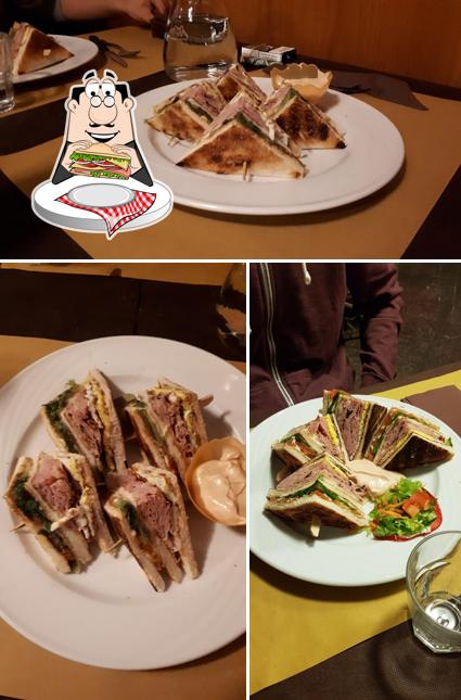 Club sandwich al Pizzeria da Luca