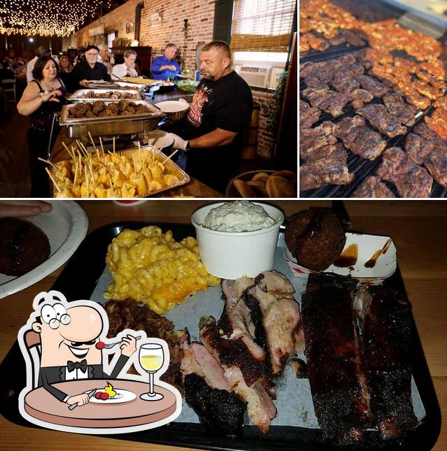 Food at The ART of BBQ- Catering