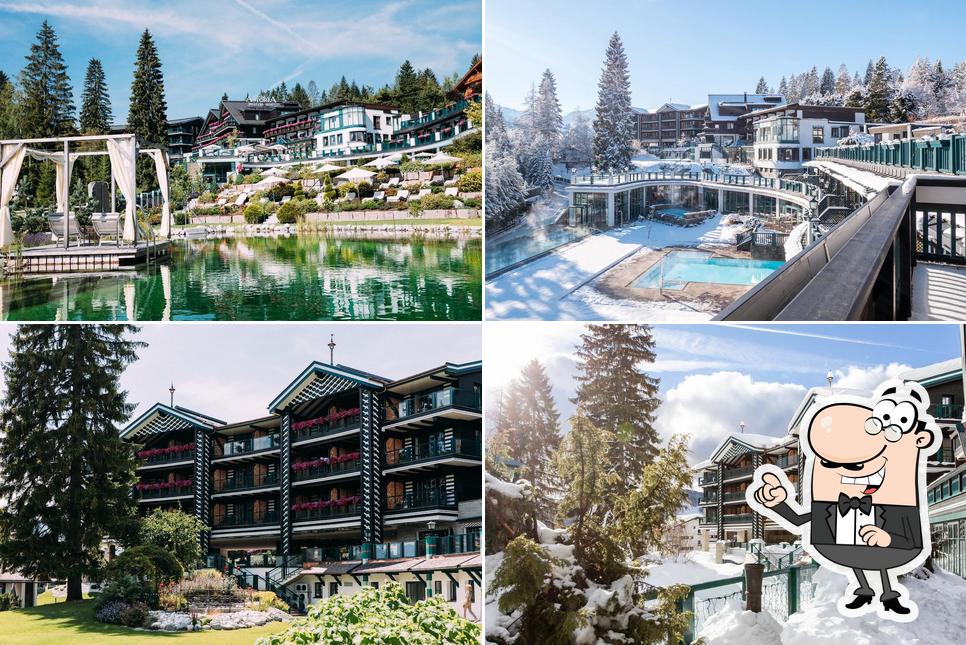 Jetez un coup d’œil à quoi ressemble Alpin Resort Sacher à l'extérieur