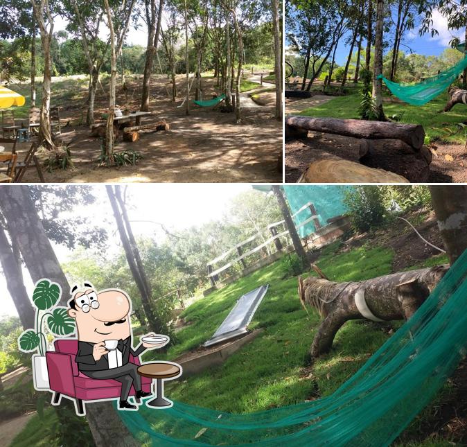 Veja imagens do interior do Balneário Recanto das Carpas