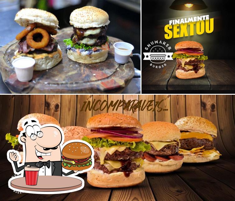 Peça um hambúrguer no Shumaker Burguer Piraquara