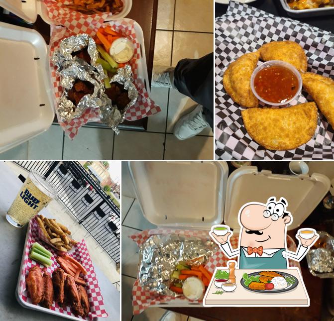 The Marion Wing Factory in Marion Restaurant menu and reviews