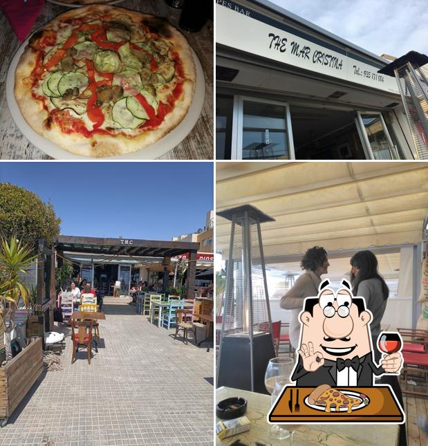 Try out pizza at The Mar CRISTINA, Restaurante