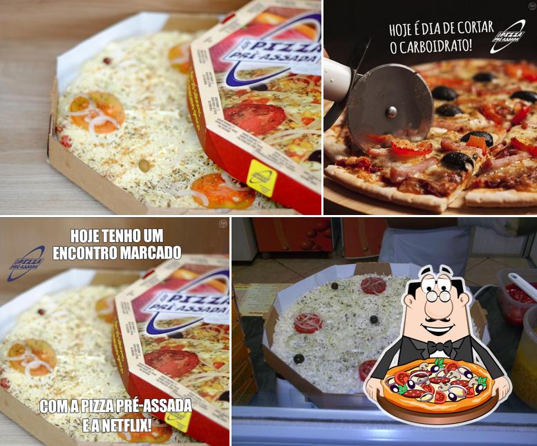 No Pizza Pré Assada, você pode desfrutar de pizza