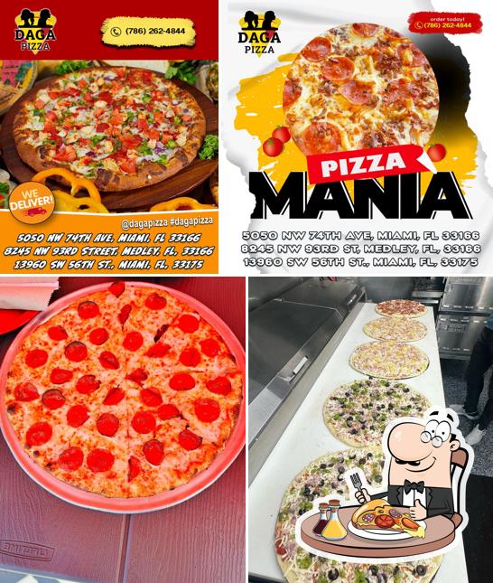 Consiga pizza no Dagas - Pizzaria - Bar e Restaurante