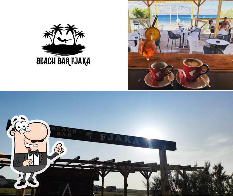 This is the photo depicting exterior and food at Beach bar & food FJAKA