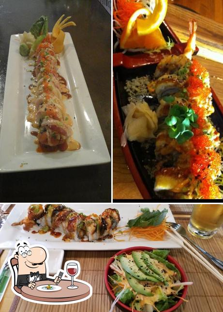 Food at Dang's Thai Cuisine & Sushi Bar