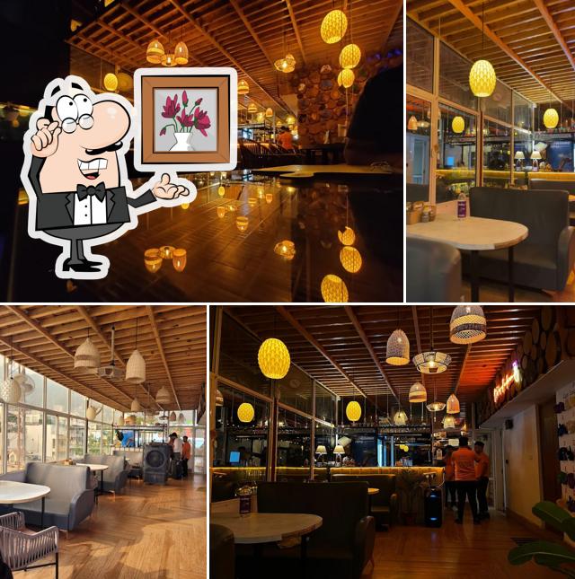 The interior of Echoes Cafe