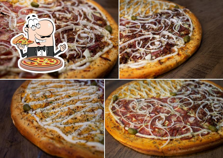 Consiga pizza no Pizzaria Karioka Delivery Maricá