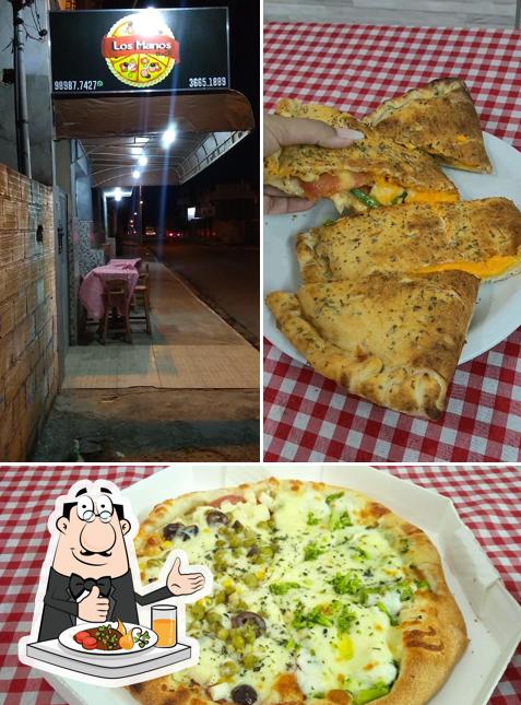 Food at Pizzaria Los Manos